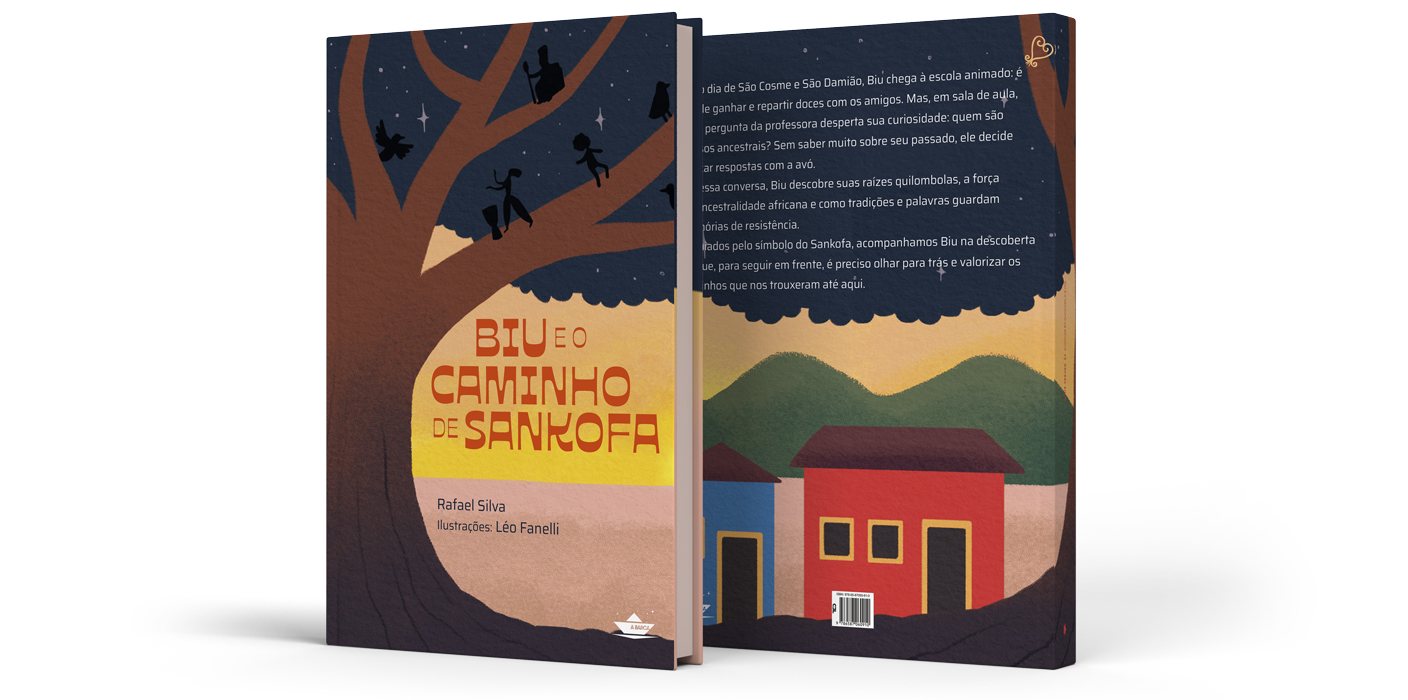 Editora Studio Plural - Livro Biu e o caminho de Sankofa